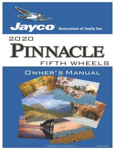 2020 Pinnacle Owner's Manual